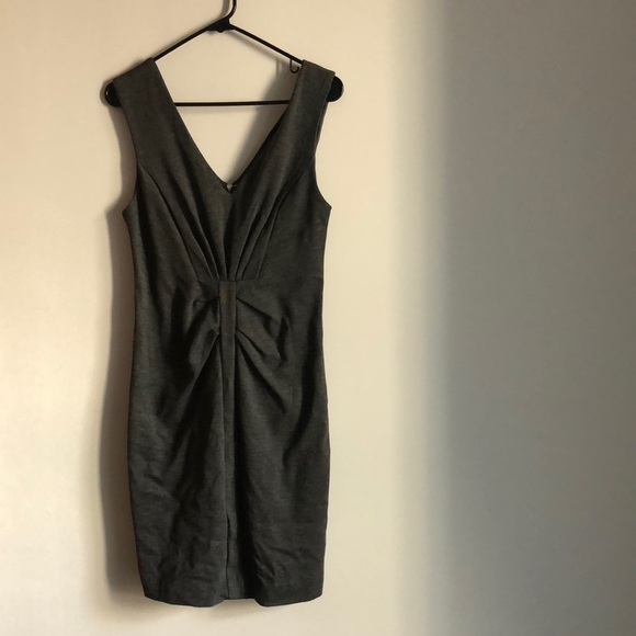 Express Grey fitted dress - Picture 1 of 1